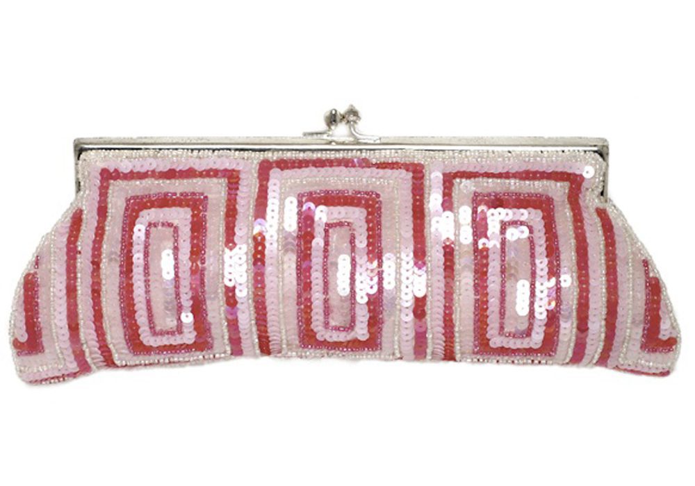 Sequin Squares Clutch - Image 2
