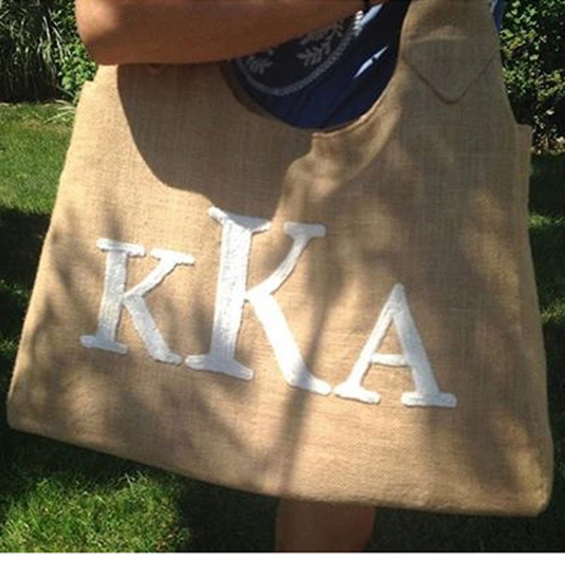 Jute Large Beach Tote - Image 2