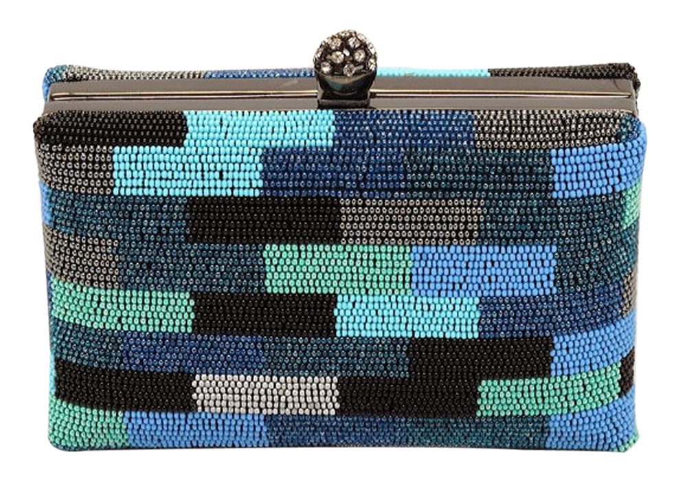 Color Block Box Clutch - Image 3