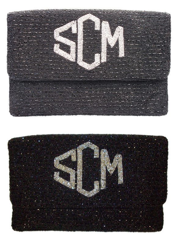 Diamond Monogram Large Clutch - Image 3