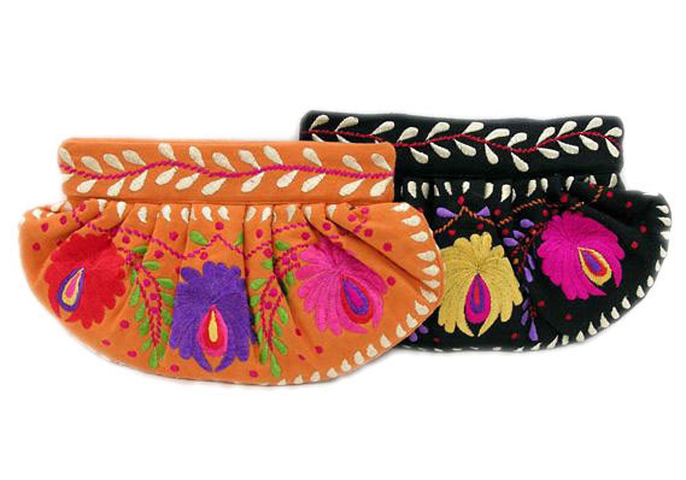 Exotic Multi Flowers Clutch - Image 2