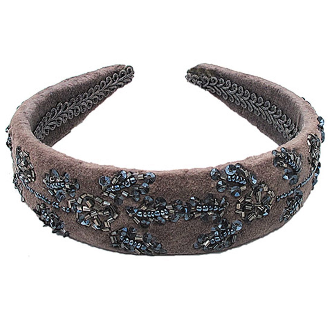 Velvet Tonal Wide Head Band - Image 3
