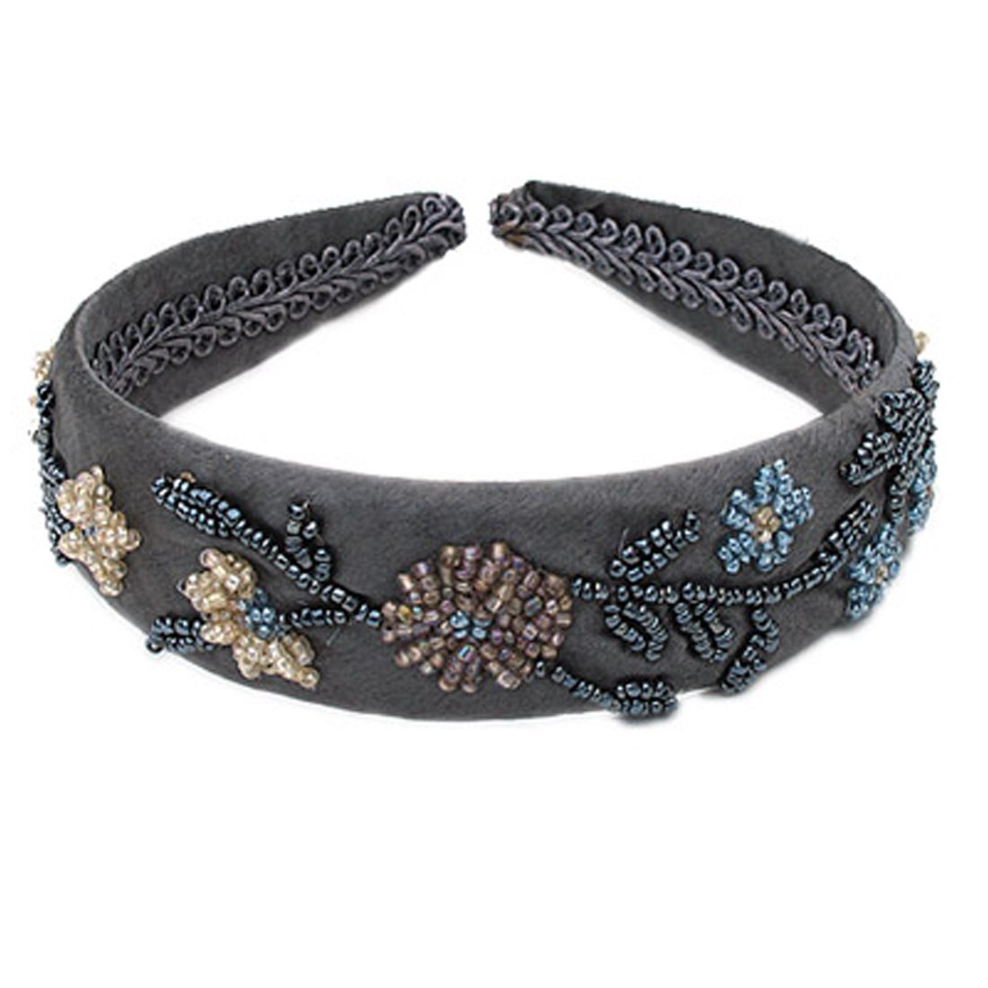 Beaded Flowers Head Band - Image 2