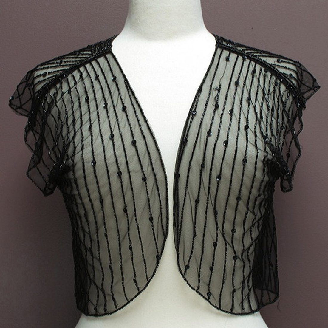 Tulle Lines Bolero