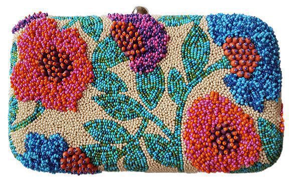 Flowers Box Clutch