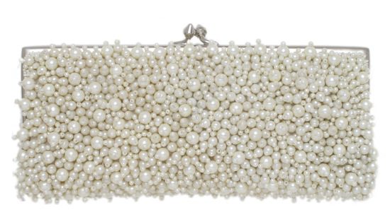 Pearls Slim Clutch