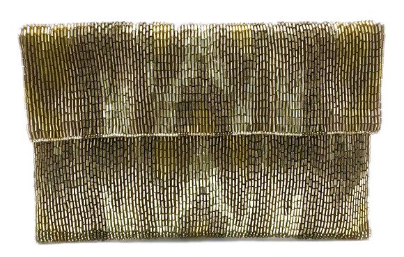 Bugle Ikat Clutch
