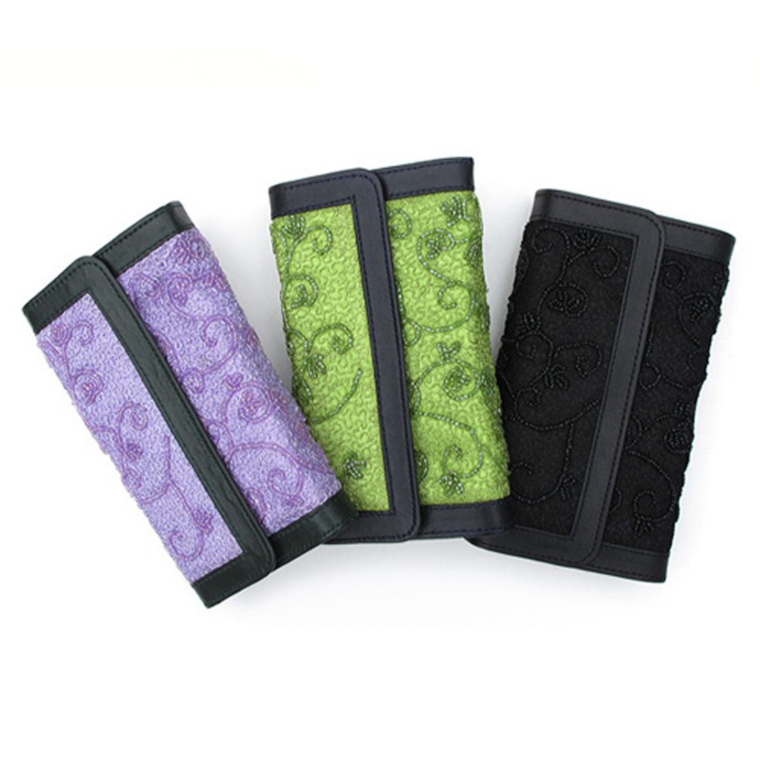 Tulle Swirl Beaded Wallet Purse - Image 3