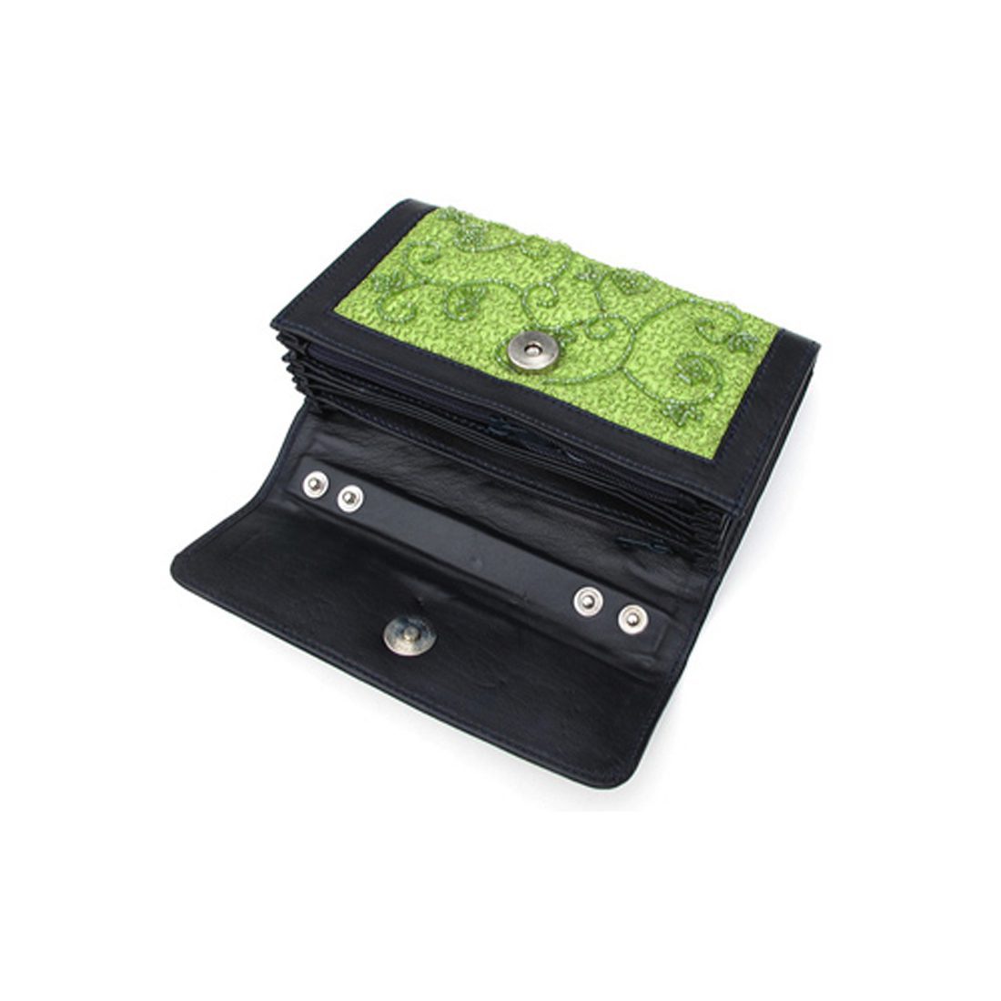 Tulle Swirl Beaded Wallet Purse - Image 2