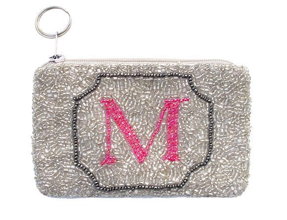 Framed Initial Coin Purse