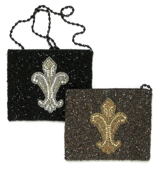 Fleur de Lis Pouch