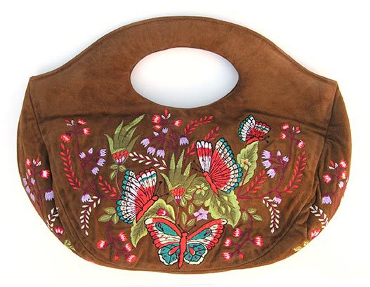 Designer Hamdmade Butterfly Hand Bag