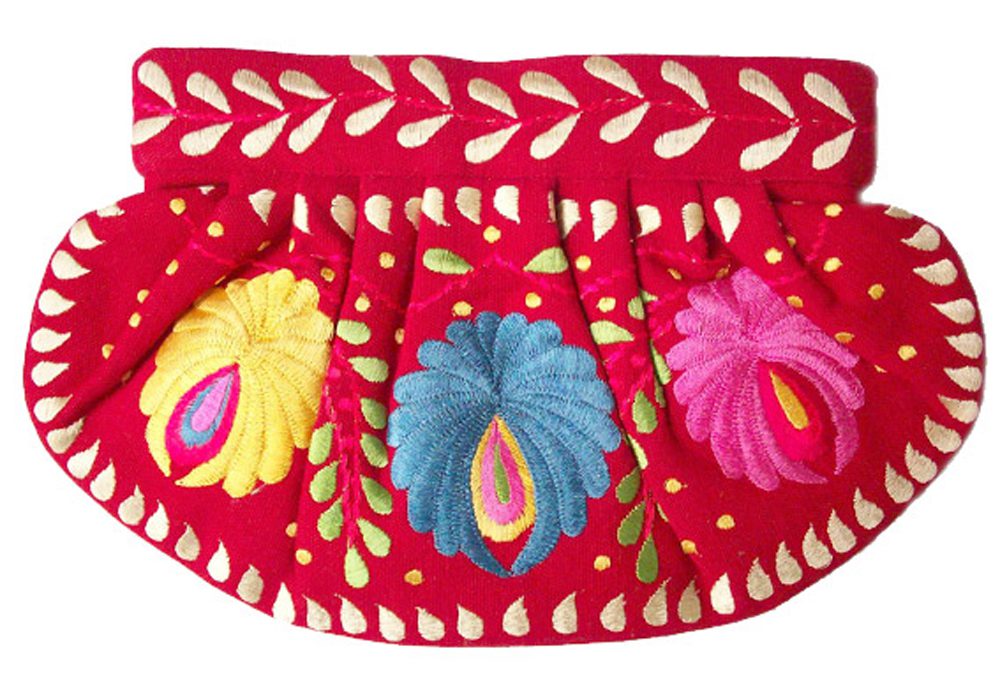 Exotic Multi Flowers Clutch