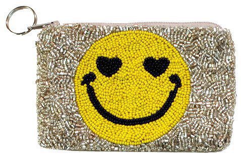 Heart Eyes Smiley Emoji Coin Purse