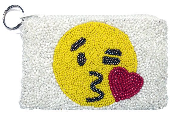 Kiss Emoji Coin Purse