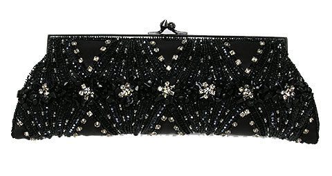 Crystal and Stones Clutch