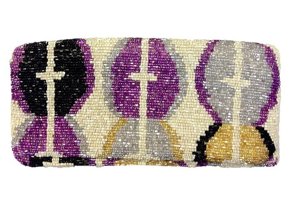 Fold Over Clutch Ikat Pattern - Image 3