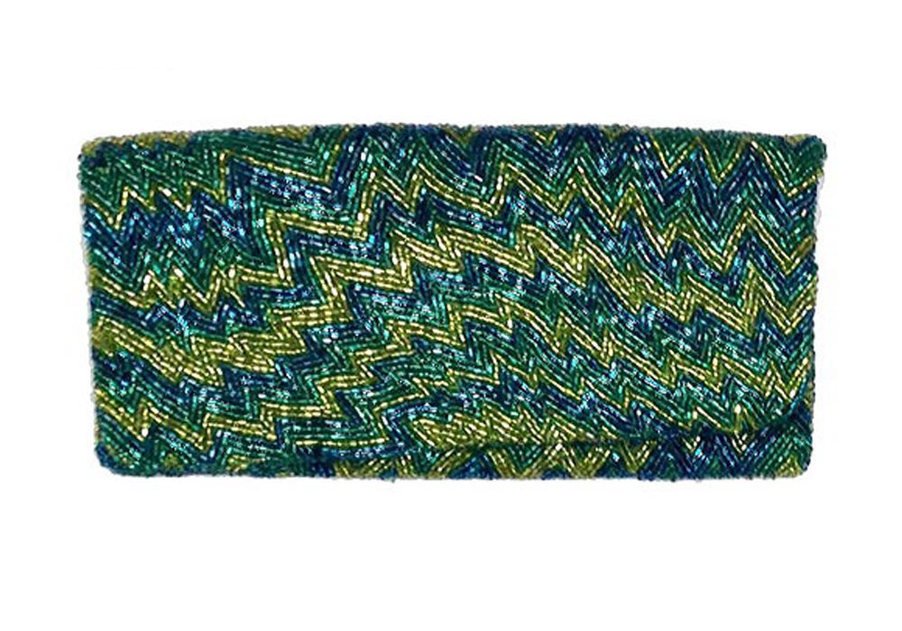 Fold Over Clutch Irregular Zigzag - Image 3