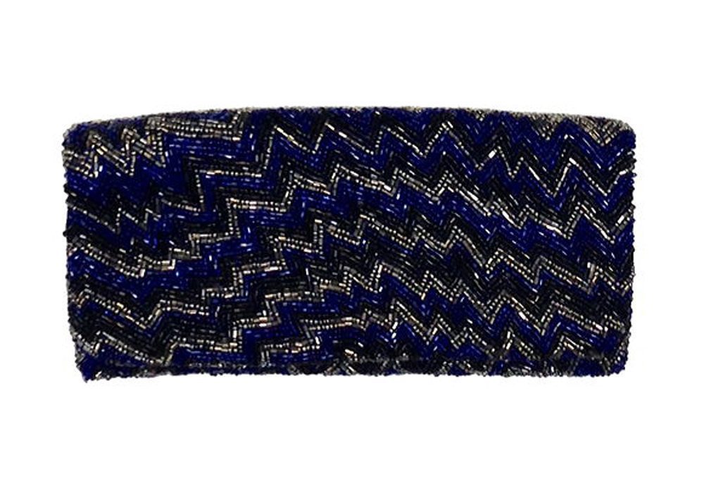 Fold Over Clutch Irregular Zigzag - Image 2