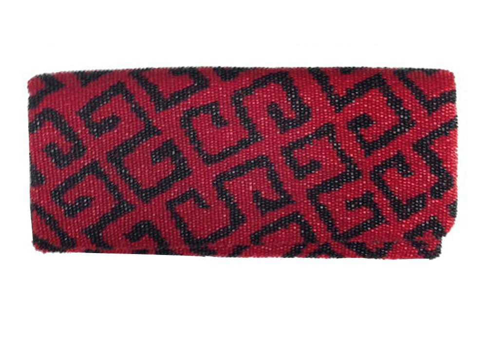 Fold Over Clutch Geometric Pattern - Image 4