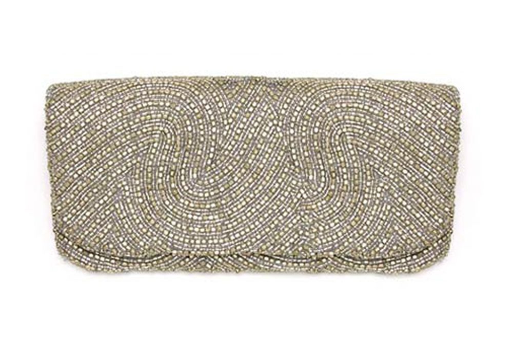 Metal Bead Swirl Belt clutch - Image 3