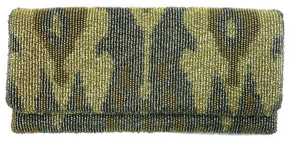 Fold Over Ikat Beaded Pattern