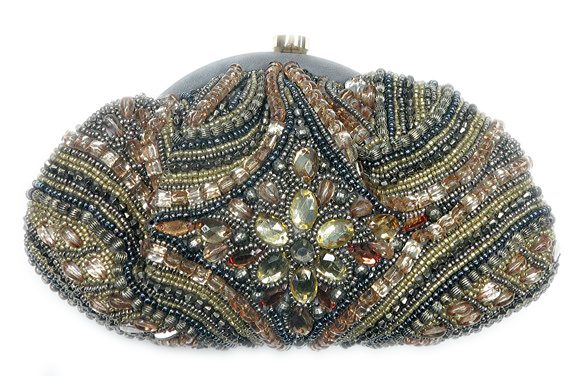 Crystals Frame Pouch