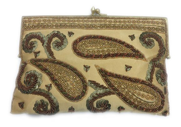 Paisley Rectangle Clutch