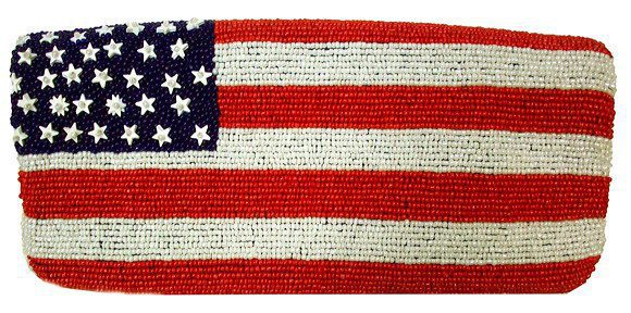 US Flag Clutch