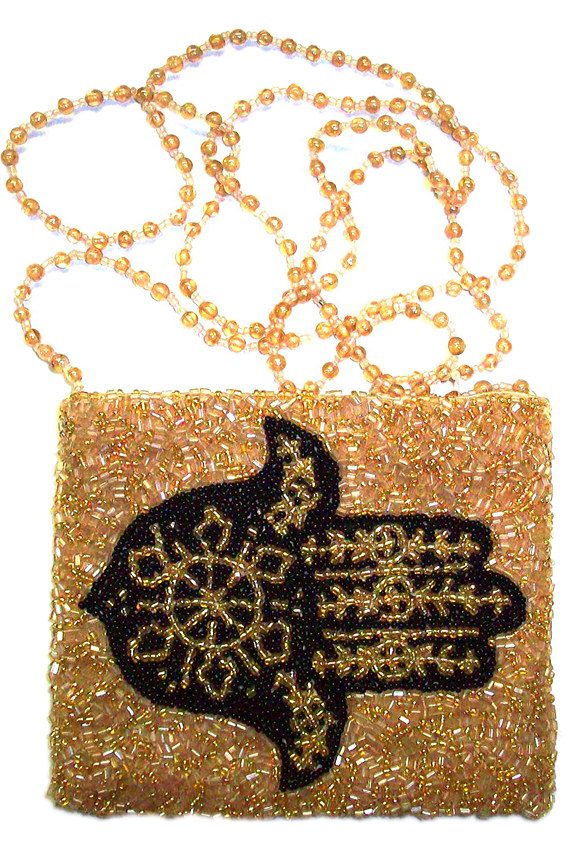 Hamsa Cross Body Pouch