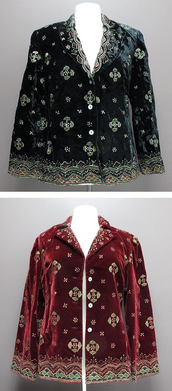 Velvet Jacket - Image 3
