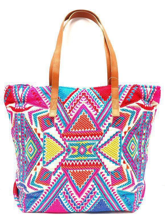 Large Durrie Shoulder Tote