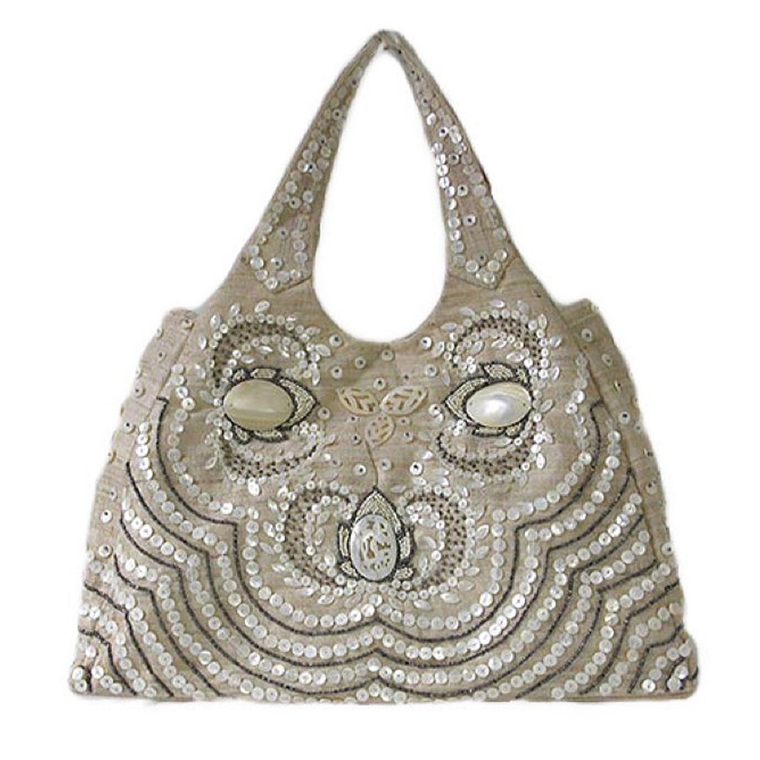 Intricate Mother-of-Pearl Tote