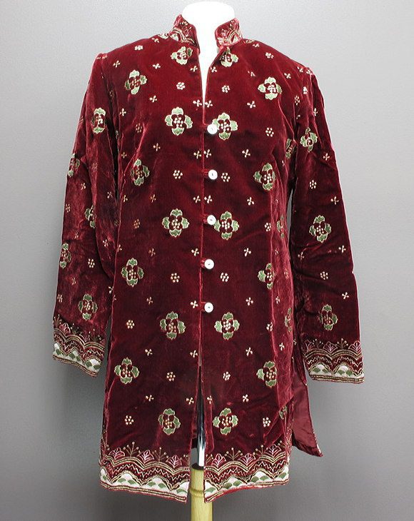 Long Velvet Jacket