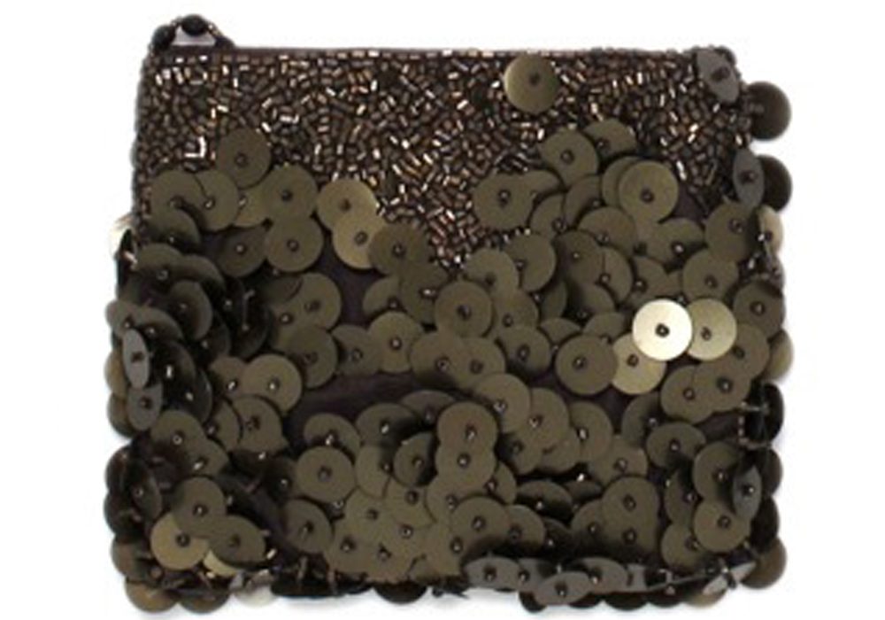 Crossbody Large Round Sequins Pouch - Image 4