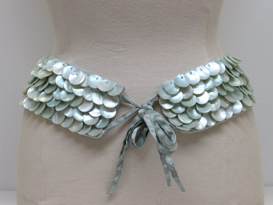 Mother-of-Pearl Obi Belt