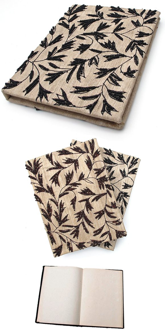 Wood Bead Vine Note Book - Image 4