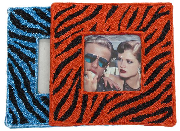 Zebra Picture Frame