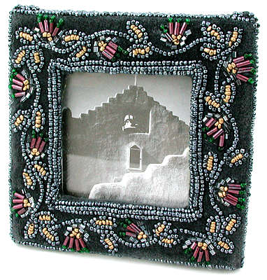 Velvet Floral & Vine Picture Frame