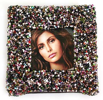 Multi Beaded Picture Frame