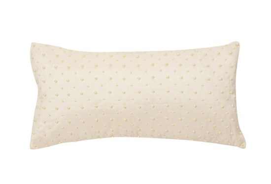 Silk Pearl Grid Pillow