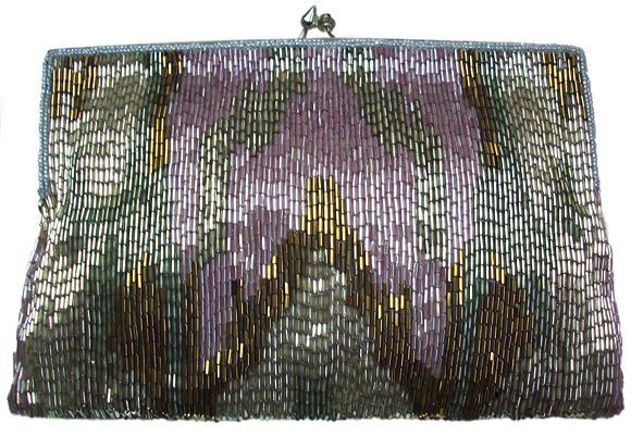 Rectangle IKAT Print Clutch