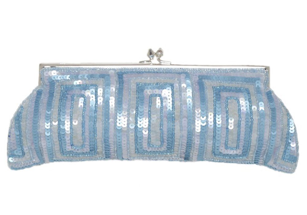 Sequin Squares Clutch