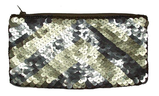 Sequin Cosmetic Pouch