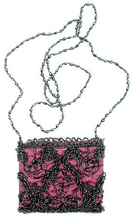 Tulle Beaded Pouch