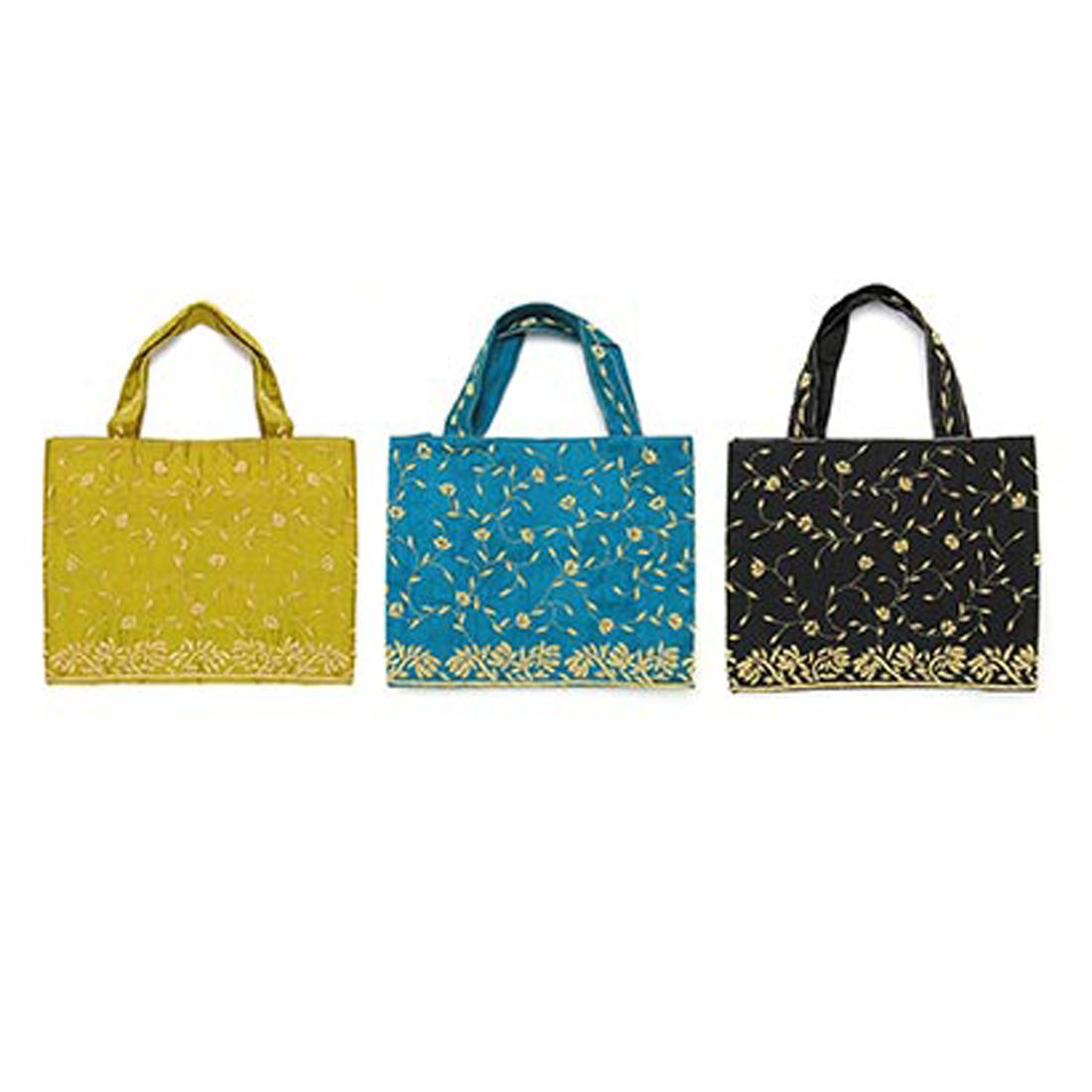 Zardozi Silk Tote - Image 2