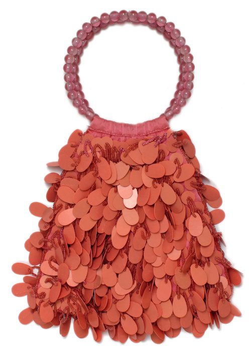 Paillettes Triangle Wristlet