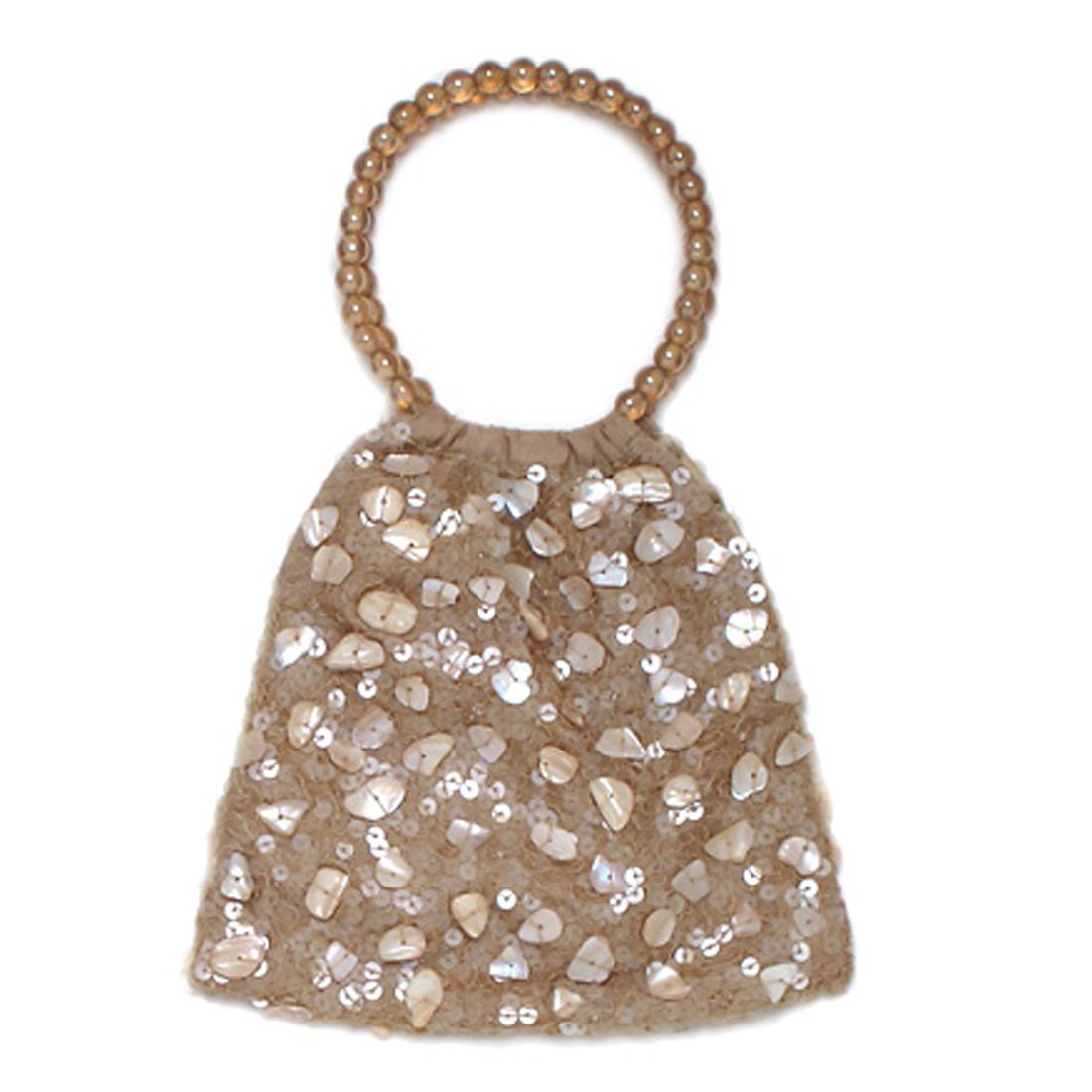 Mother-of-Pearl Sequins Wristlet - Image 3