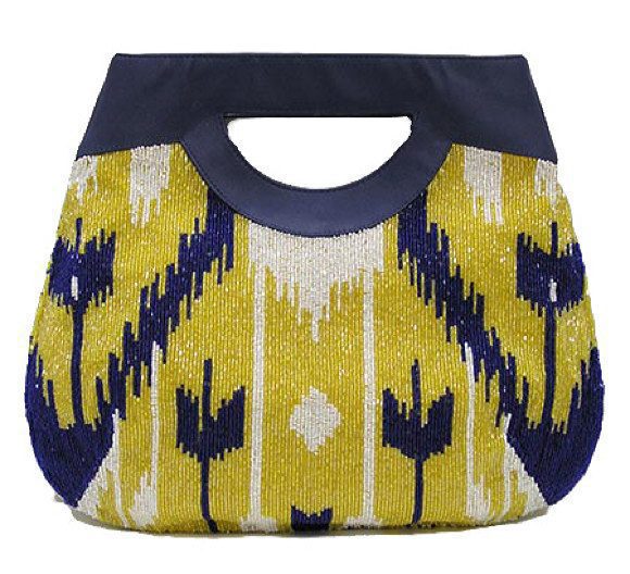 Ikat Pattern Tote
