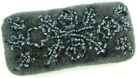 Velvet Tonal Wide Barrette